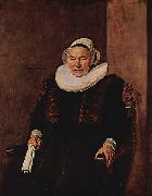 Frans Hals Portrait of an unknown woman Spain oil painting artist